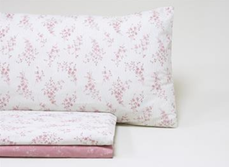 Juego de sábanas Lucilla Rosa 90cm